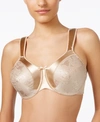 Bali Minimizer Satin Tracings Comfort Strap Underwire Bra 3562 In Nude (nude 5)