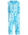 FIRST IMPRESSIONS BABY BOYS TIE-DYED COTTON ROMPER, CREATED FOR MACY'S