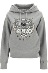 KENZO KENZO HOODIE WITH TIGER EMBROIDERY