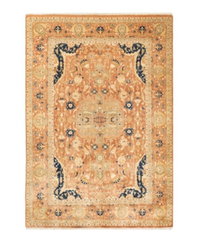 Adorn Hand Woven Rugs Closeout!  Mogul M1182 6'1" X 8'10" Area Rug In Brown