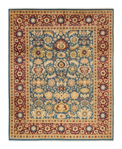 Adorn Hand Woven Rugs Mogul M1226 9'3" X 11'10" Area Rug In Teal