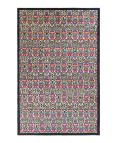 Adorn Hand Woven Rugs Suzani M1676 10' X 15'10" Area Rug In Black