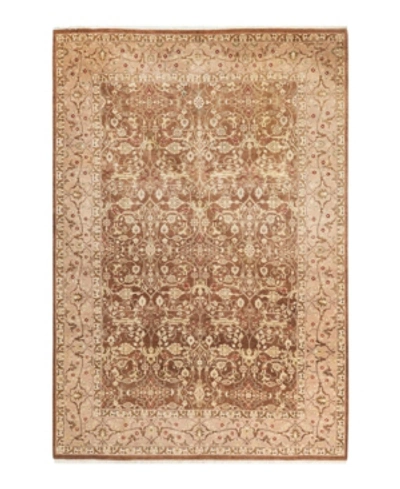 Adorn Hand Woven Rugs Mogul M1450 6'1" X 9'2" Area Rug In Chocolate