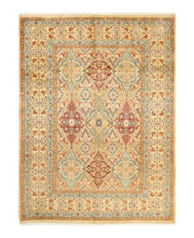 Adorn Hand Woven Rugs Mogul M1602 6'2" X 8'3" Area Rug In Sand