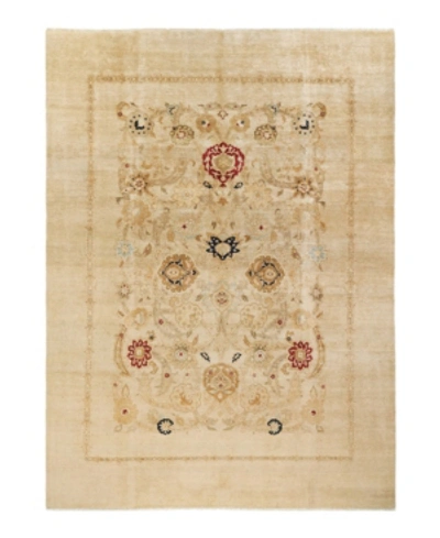Adorn Hand Woven Rugs Eclectic M1621 8'6" X 11'10" Area Rug In Ivory