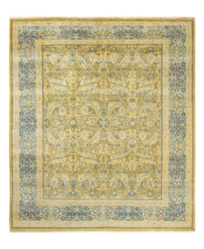 Adorn Hand Woven Rugs Mogul M1598 8'2" X 9'6" Area Rug In Lime