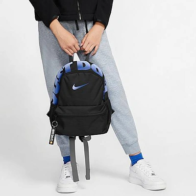 Nike Kids' Brasilia Jdi Mini Backpack In Black