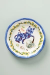 Nathalie Lete Charmante Dinner Plate By  In Blue Size Dinner