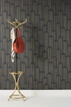 York Wallcoverings Speakeasy Wallpaper By  In Black Size Swatch