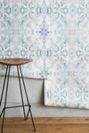 York Wallcoverings Inner Beauty Wallpaper By  In Blue Size Swatch