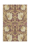 Morris & Co. Pimpernel Wallpaper By  In Purple Size Swatch