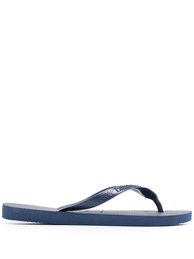 Havaianas Top Logo-print Flop-flops In 蓝色