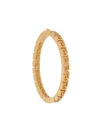Versace Greca Brass Bangle Bracelet In 金色