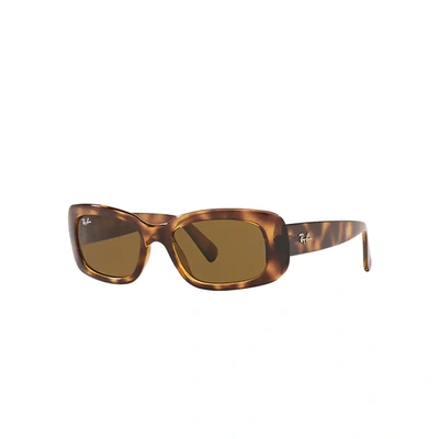 Ray Ban Rb4122 Sonnenbrillen Havana Fassung Braun Glas 50-18