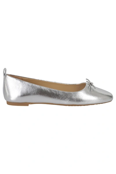 Michael Kors Silver Ballet Flats