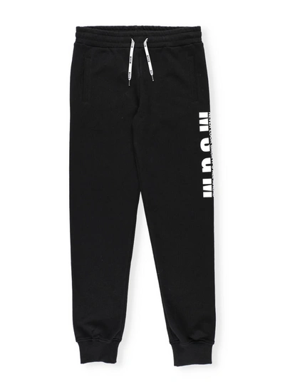 MSGM COTTON TRACKPANTS,MS026820 T 110