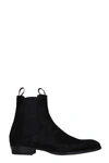 GIUSEPPE ZANOTTI ANKLE BOOTS IN BLACK SUEDE,IU10020001