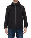 Alexander Mcqueen Harness Logo Tape Jacket In Black