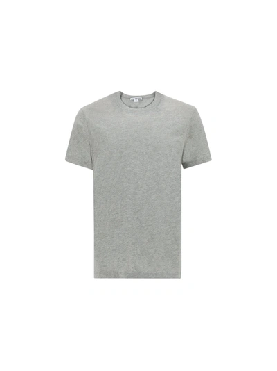 James Perse Mélange Combed Cotton-jersey T-shirt In Gray