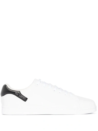 Raf Simons Orion Low-top Sneakers In White,black