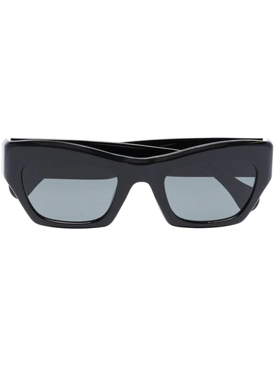 Port Tanger Ayreen Rectangular-frame Sunglasses In Schwarz