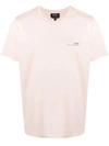 Apc Item Logo Graphic Tee In Rosa
