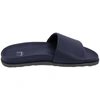 DUNHILL CADOGAN LEATHER POOL SLIDES