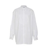 Burberry Monogram-motif Cotton Shirt In Optic White