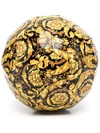 Versace Barocco-print Panelled Soccer Ball In A7900 Gold Print