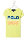 Polo Ralph Lauren Logo-print Short-sleeved T-shirt In Green