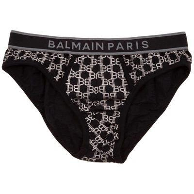 Balmain Men's Underwear Briefs In Black