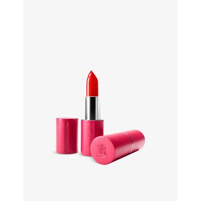 La Bouche Rouge Paris Fine Leather Refillable Lipstick Case In Fuchsia