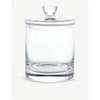 The White Company Tall Glass Storage Jar In Clear