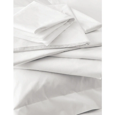 The White Company Egyptian Cotton Deep Fitted Sheet In White