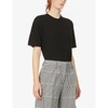 Off-white Arrows Motif Crew-neck T-shirt In Black Black