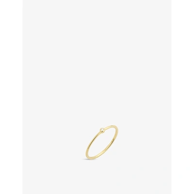 The Alkemistry Ruifier 18ct Yellow Gold And 0.1ct Diamond Flow Ring