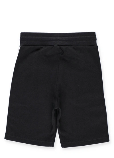 Givenchy Kids' Cotton Bermuda Shorts In Black
