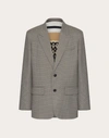 Valentino Men's Giacca M Petto Foderata In Grau