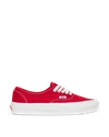 Vans Og Authentic Lx “chilli Pepper” Sneakers In Red/true White