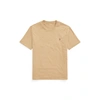 Polo Ralph Lauren Jersey Crewneck T-shirt In Luxury Tan