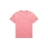 Ralph Lauren Custom Slim Fit Jersey Crewneck T-shirt In Desert Rose