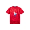 Ralph Lauren Classic Fit Big Pony T-shirt In Rl 2000 Red