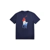 Ralph Lauren Classic Fit Big Pony T-shirt In Cruise Navy