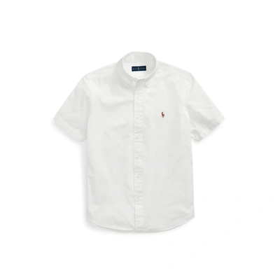 Ralph Lauren Classic Fit Chambray Shirt In White