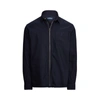 Ralph Lauren Oxford Full-zip Overshirt In Rl Navy