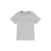 Polo Ralph Lauren Cotton Jersey Crewneck Tee In Andover Heather