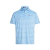 Ralph Lauren Classic Fit Performance Polo Shirt In Blue Lagoon Multi