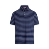 Ralph Lauren Classic Fit Performance Polo Shirt In French Navy Multi