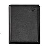 WATSON & WOLFE TRIFOLD WALLET FOR KEY WALLET CHAIN IN BLACK