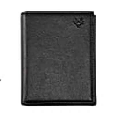 Watson & Wolfe Trifold Wallet For Key Wallet Chain In Black